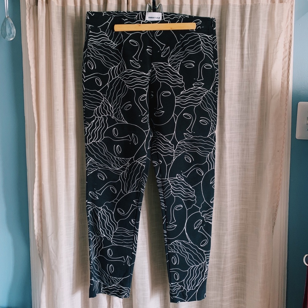 Bimba Y Lola face print pants